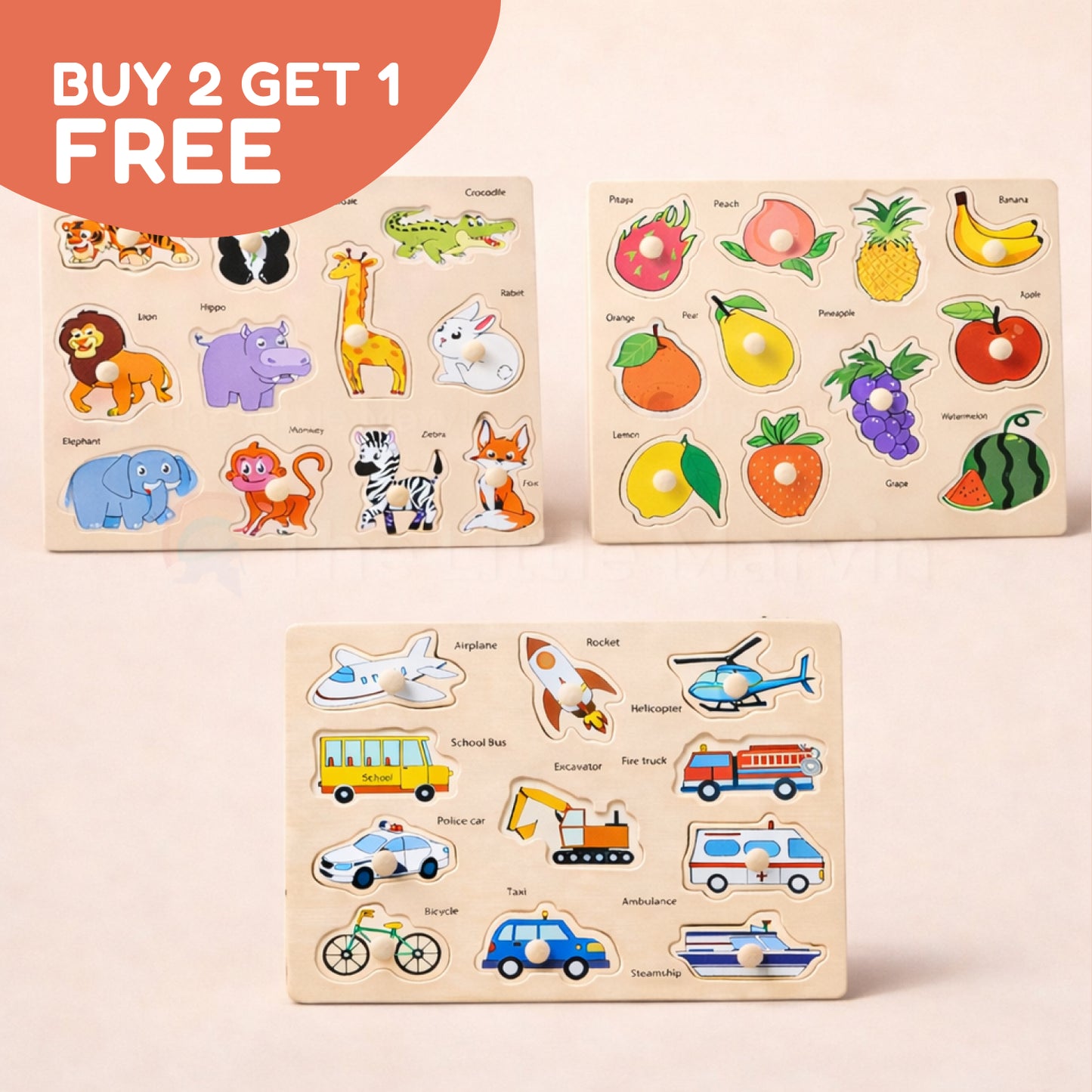 Marvin’s Montessori Board Puzzle