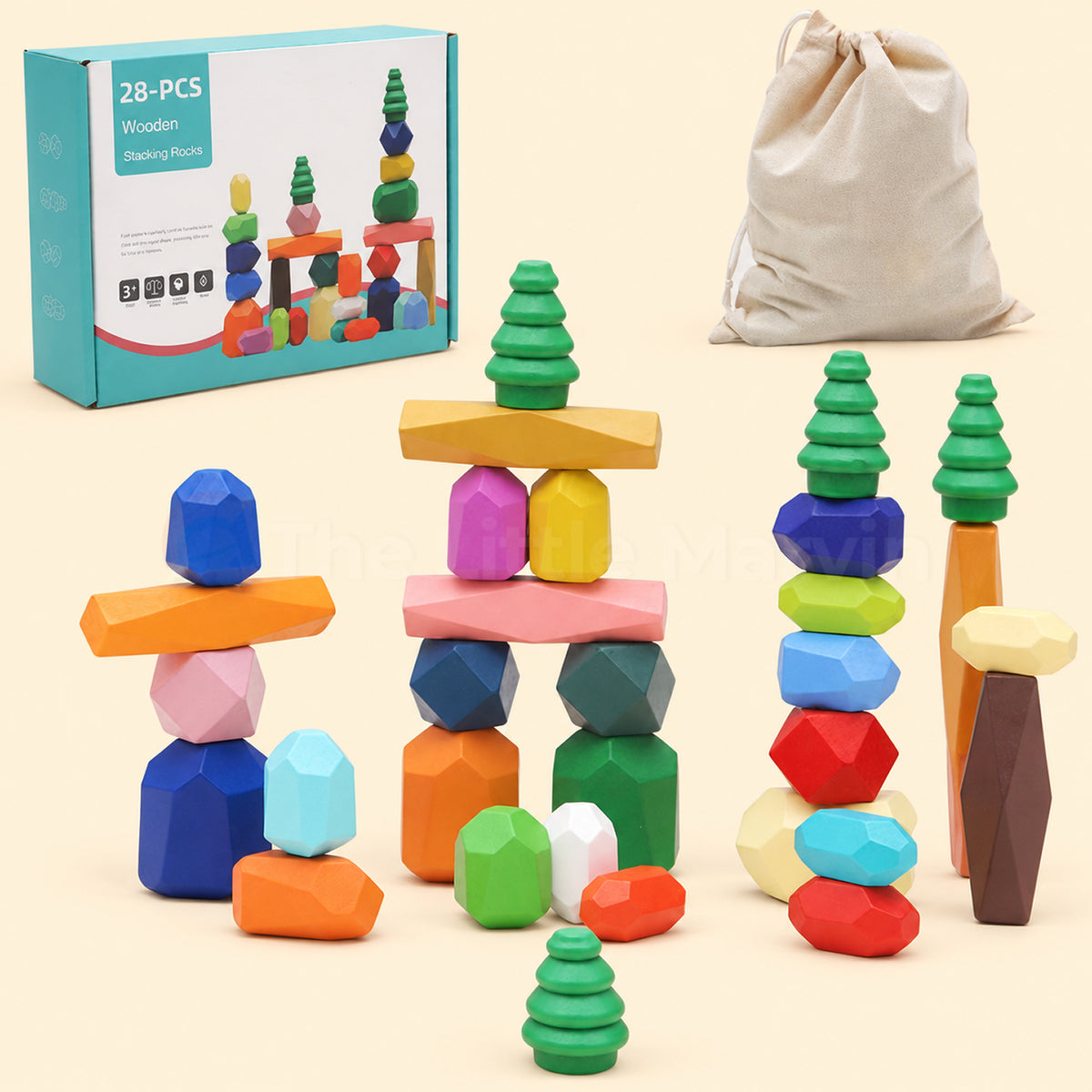 Marvin’s Montessori Balancing Stones