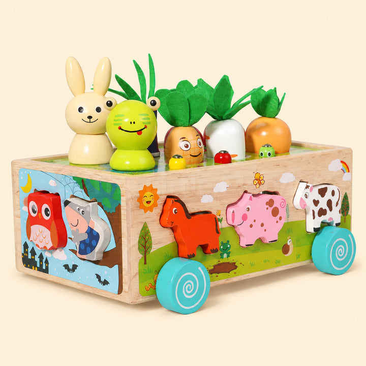 Marvin’s Montessori Carrot Harvest Toy