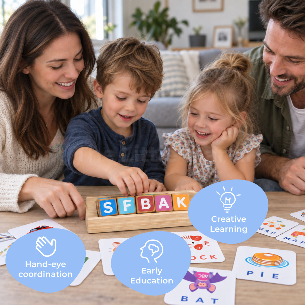 Marvin’s Montessori Letter & Number Learning Toy