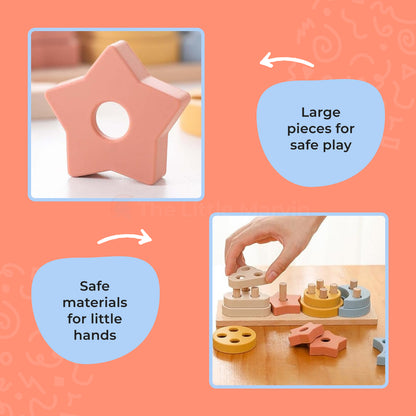 Marvin’s Montessori Shape Sorting Toys