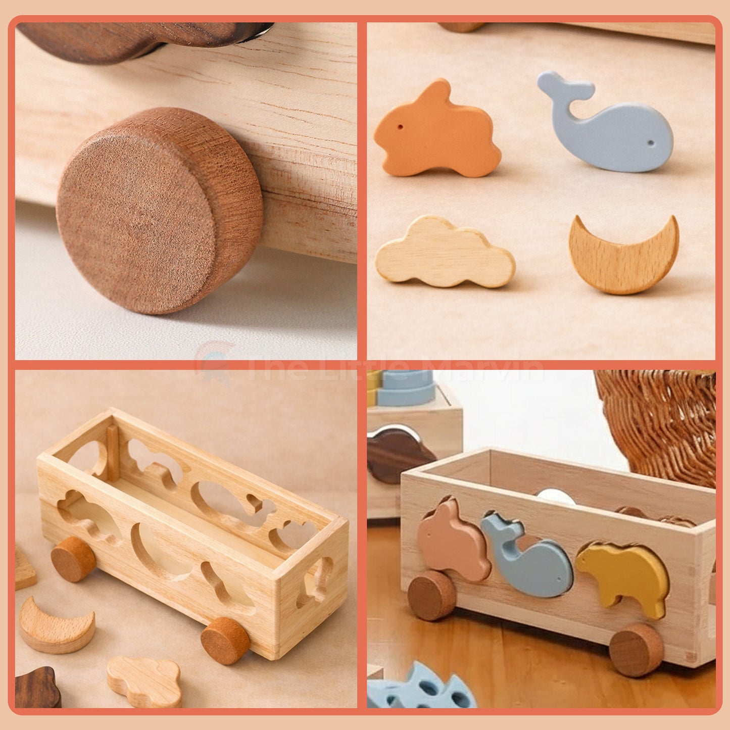 Marvin’s Montessori Shape Sorting Toys