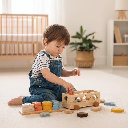 Marvin’s Montessori Shape Sorting Toys