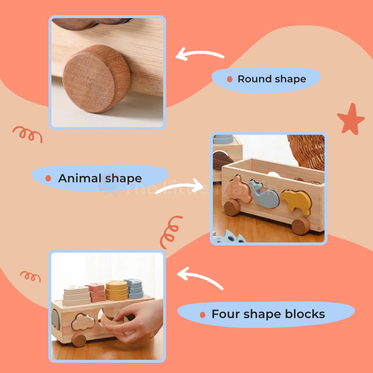 Marvin’s Montessori Shape Sorting Toys