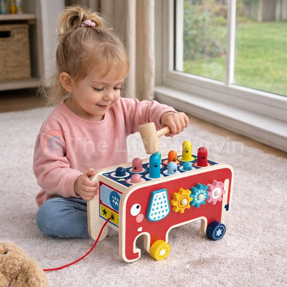 Marvin’s Wooden Pounding Bench