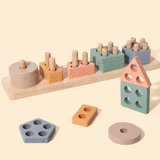 Marvin's Wooden Shape Sorter