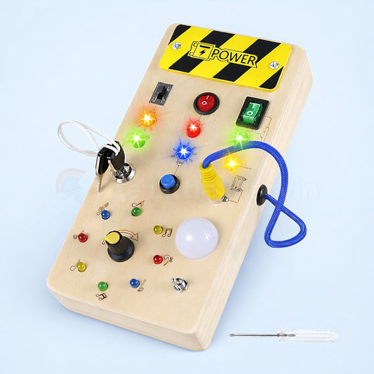 Marvin's Wooden Switch Board