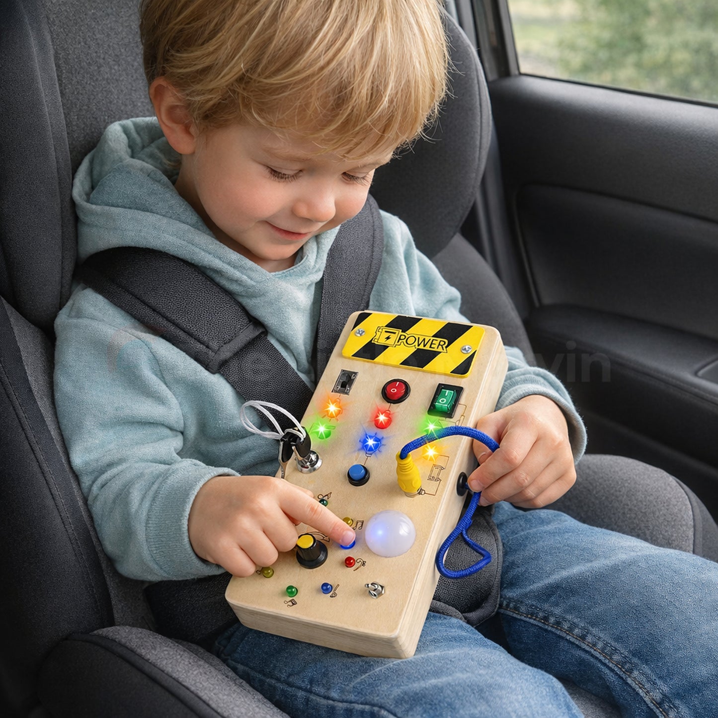 Marvin's Wooden Switch Board