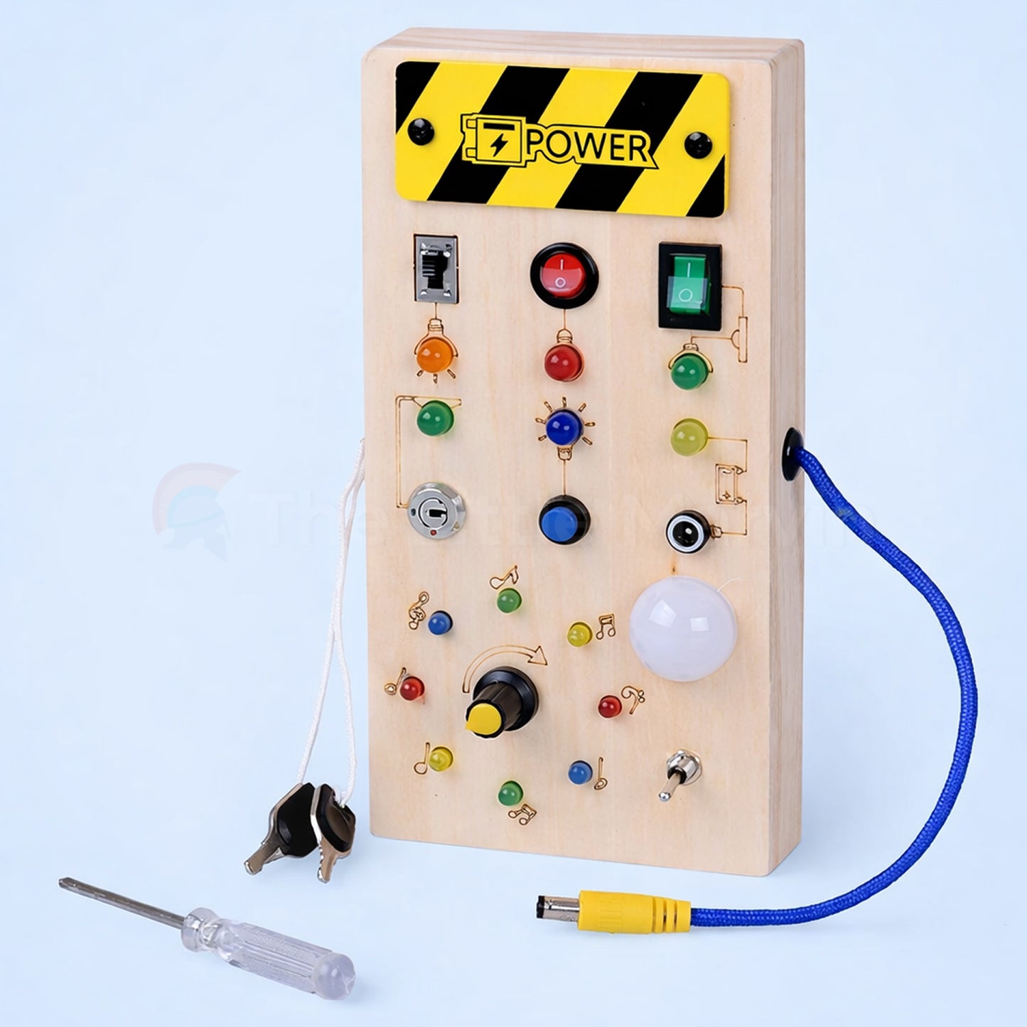 Marvin's Wooden Switch Board