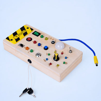 Marvin's Wooden Switch Board