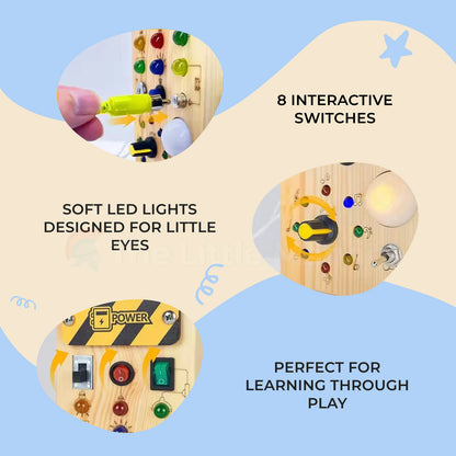 Marvin's Wooden Switch Board