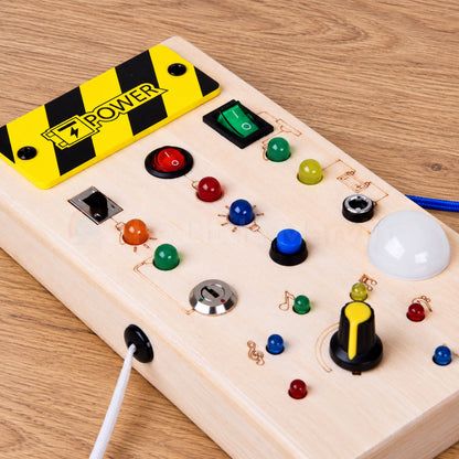 Marvin's Wooden Switch Board