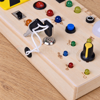 Marvin's Wooden Switch Board
