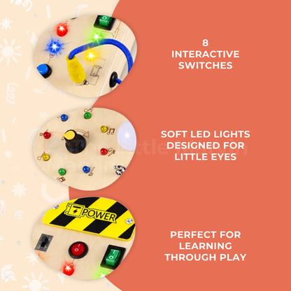 Marvin's Wooden Switch Board