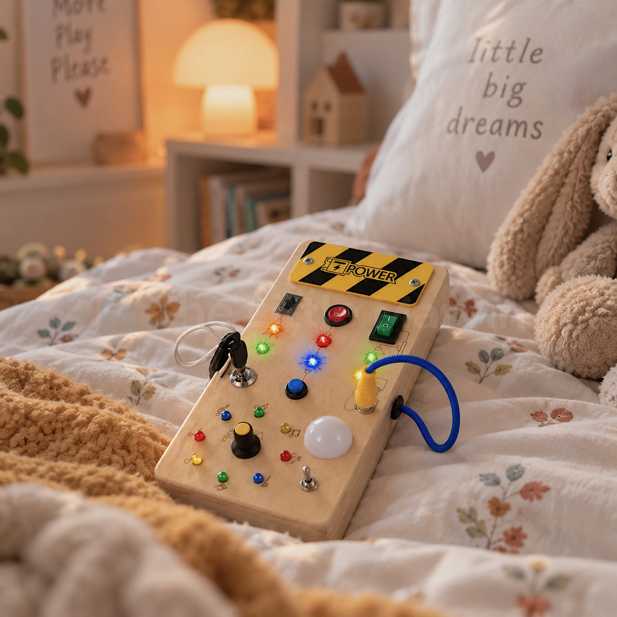 Marvin's Wooden Switch Board