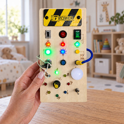 Marvin's Wooden Switch Board