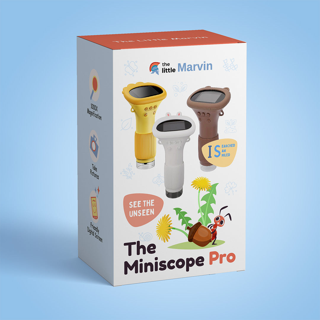 The Miniscope Pro & 1000x Handheld Microscope – The Little Marvin