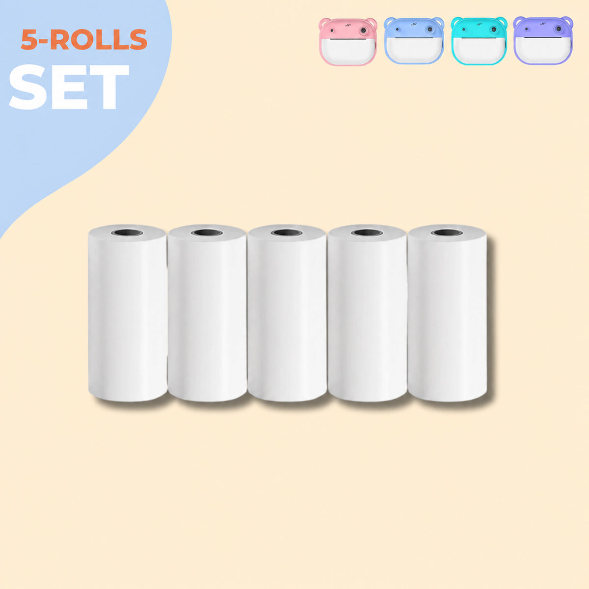Paper Roll Refill 5 pcs