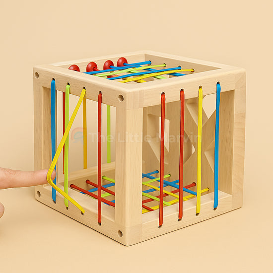 Marvin’s Wooden Plug-Le Toy | Montessori 6-in-1 Toy for Ages 0–3 – The ...