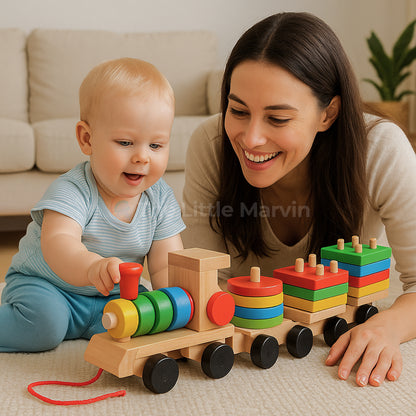 Marvin’s Wooden Train