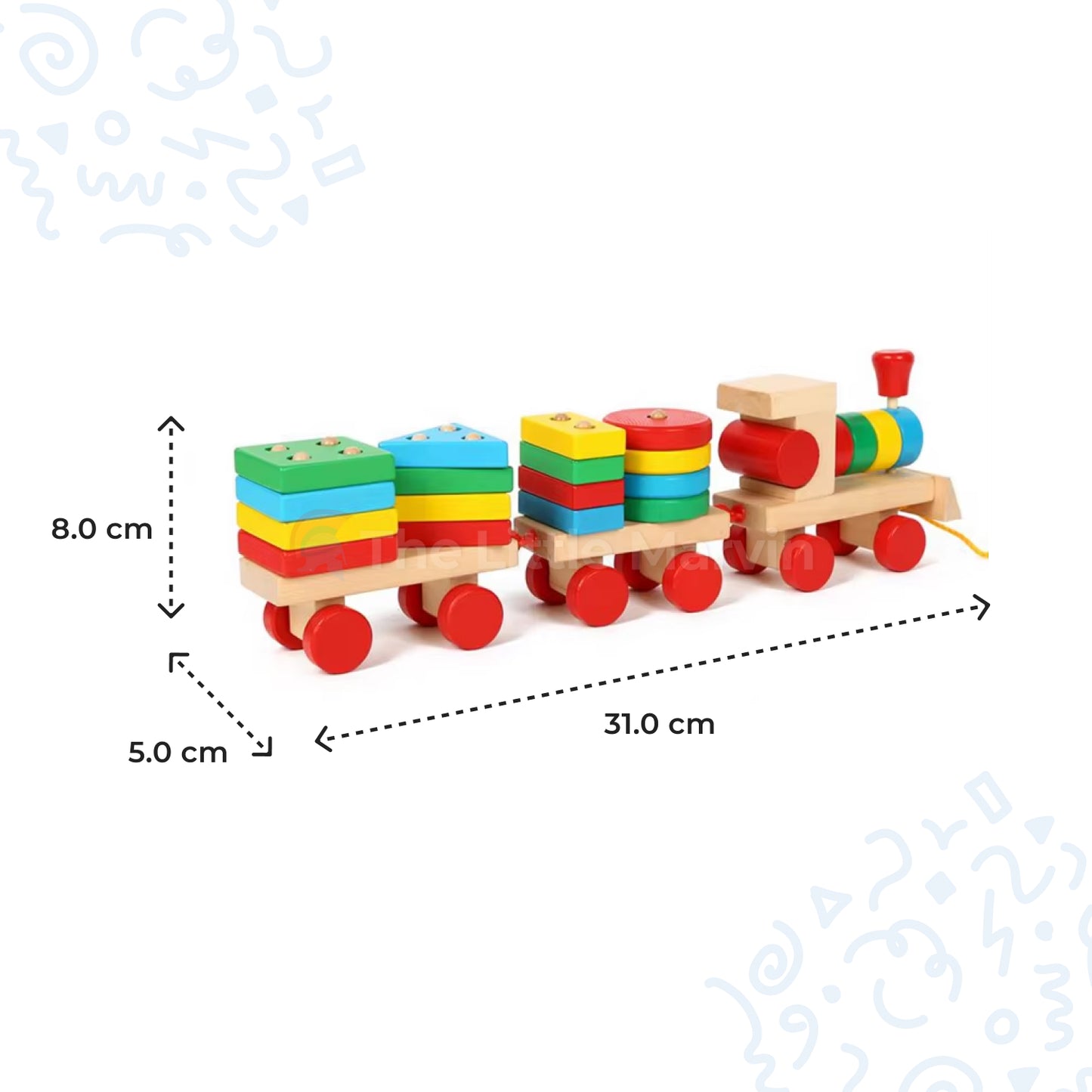 Marvin’s Wooden Train