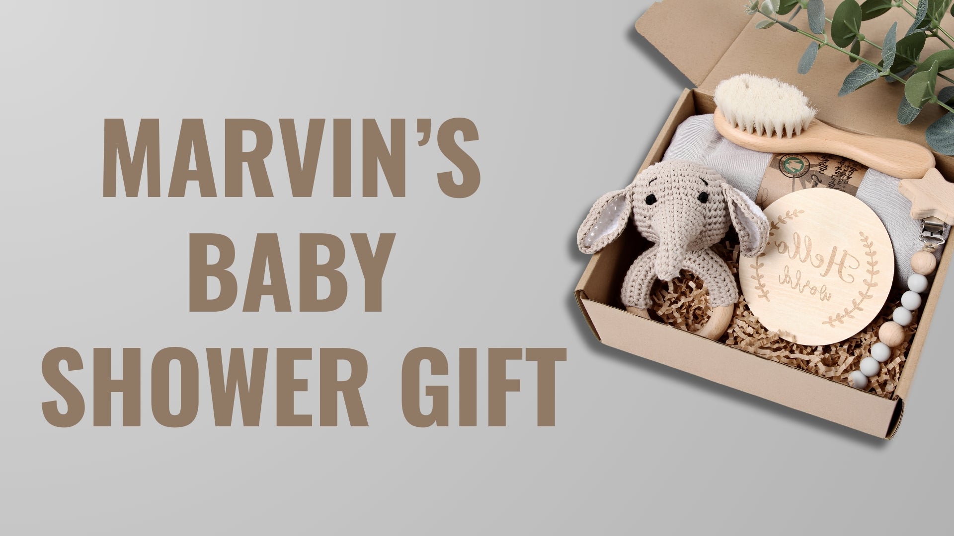 Load video: marvin&#39;s baby shower gift product overview video