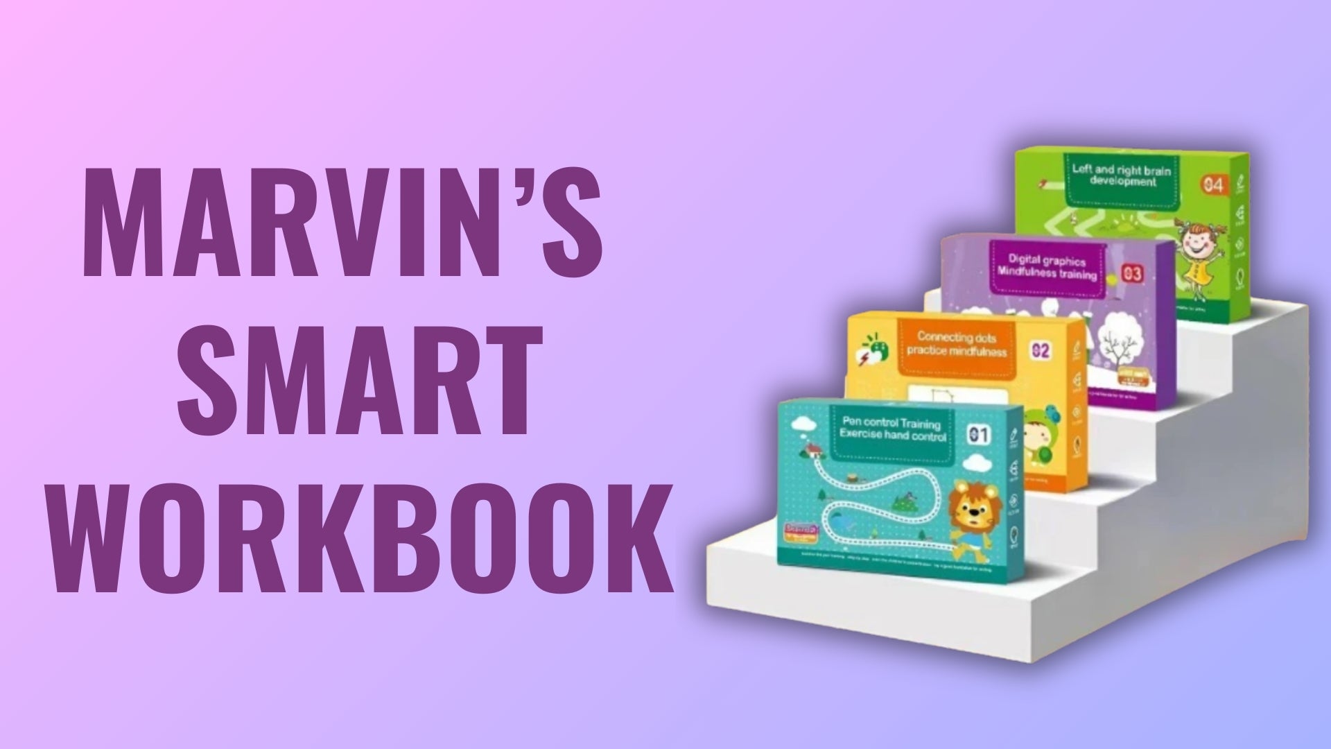 Load video: marvin&#39;s smart workbook product overview video