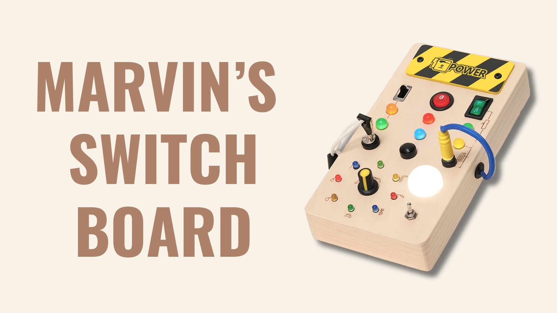 Load video: marvin&#39;s switch board product overview video