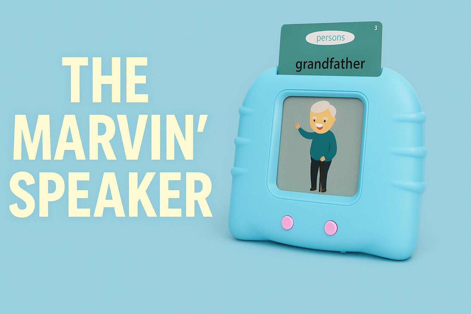Load video: the marvin&#39;speaker product overview video