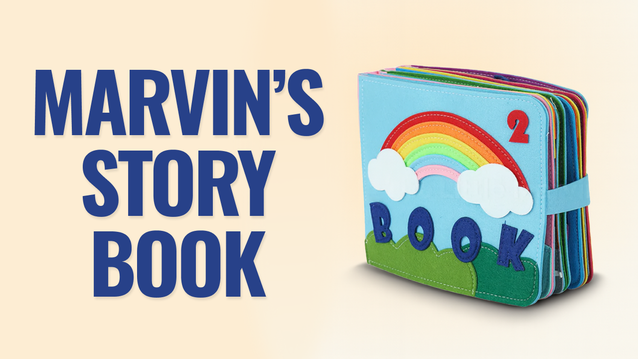 Load video: Marvin’s Story Book product review – fun learning toy for kids